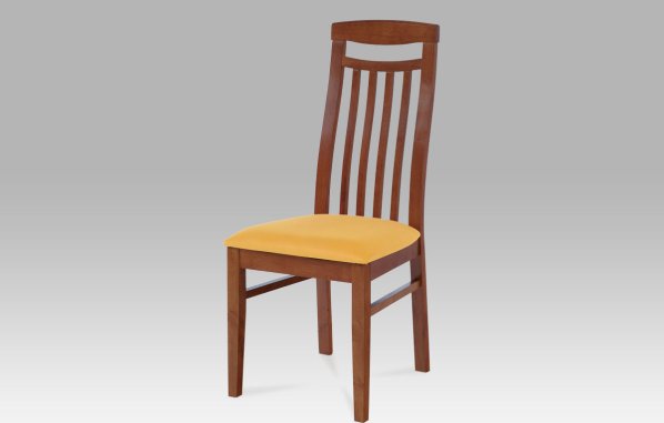 Židle BEZ SEDÁKU, barva třešeň