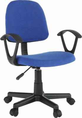 Kancelářská židle TAMSON, modrá / černá