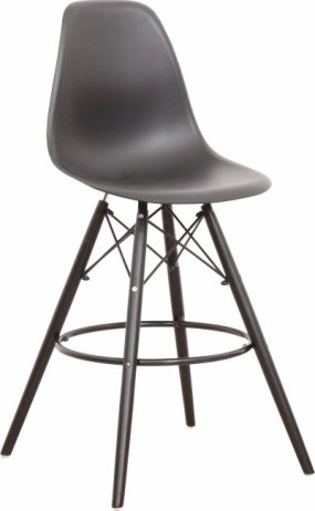 Barová židle, černá, CARBRY