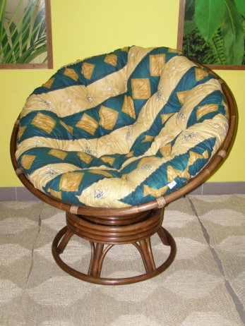 Houpací PAPASAN - tmavý - průměr 110 cm