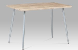 Jídelní stůl 110x70 cm, sonoma / šedý lak