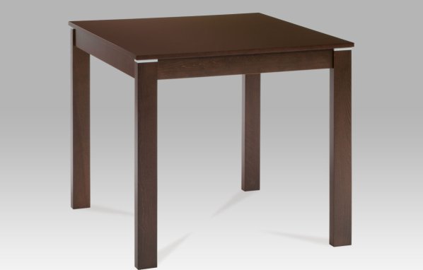 Jídelní stůl 80x80 cm, barva ořech