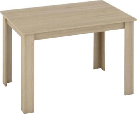 Jídelní stůl KRAZ, dub sonoma, 120x80