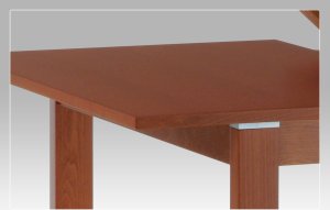 Jídelní stůl rozkládací 120+30x80 cm, barva třešeň
