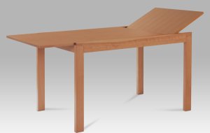 Rozkládací jídelní stůl, 120+44x80 cm, barva buk (T-4645)
