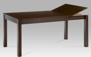 Jídelní stůl rozkládací 120+44x80 cm, barva ořech