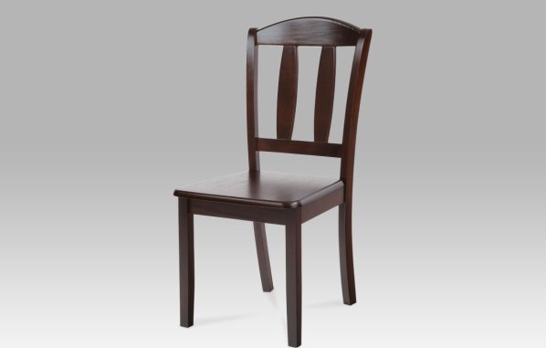 Jídelní židle celodřevěná, barva ořech