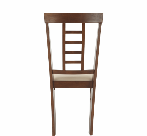 Jídelní židle, ořech / béžová, OLEG NEW