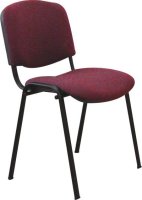 Kancelářská židle ISO BLACK - LEDA - HNEDA