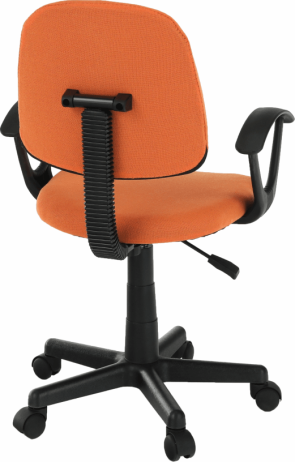 Kancelářská židle TAMSON, oranžová / černá