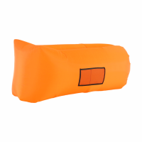 Nafukovací sedací vak LEBAG, oranžová