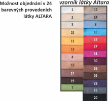 Rozkládací taburet, světlehnědá, KIKA