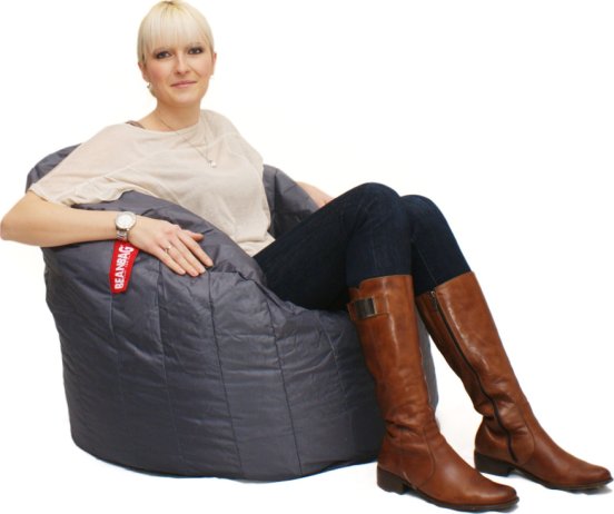 Sedací pytel BeanBag Lumin Chair-dark gray