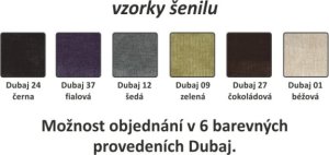 Sedací souprava, rohová L, rozkládací, béžovo/hnědá, VENUS