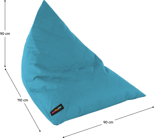 Sedací vak, tyrkysová látka, VETOK