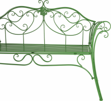 Zahradní lavička ETELIA, zelená