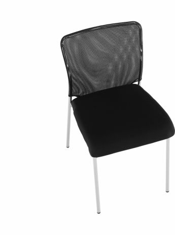 Zasedací židle ALTAN, černá/chrom