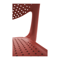 Židle FEDRA, červená