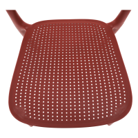 Židle FEDRA, červená